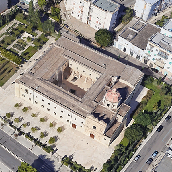 chi siamo ex convento agostiniani dall'alto archivio storico comune di lecce foto dall'alto dell'ex convento agostiniani dall'alto archivio storico comune di lecce