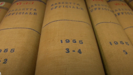 volumi archivio storico comune di lecce fra il 1960 e il 1990